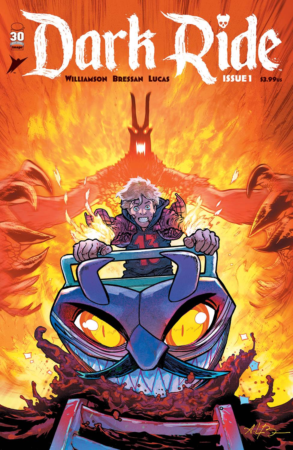 The One Stop Shop Comics & Games Dark Ride #1 Cvr A Bressan & Lucas (10/05/2022) IMAGE COMICS