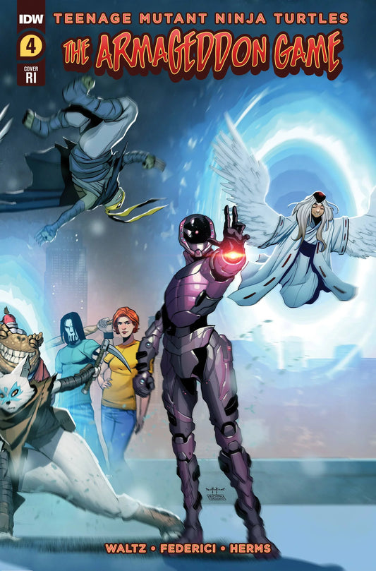 The One Stop Shop Comics & Games Tmnt Armageddon Game #4 Cvr C 10 Copy Incv Qualano (Net) (Mr (01/04/2023) IDW PUBLISHING