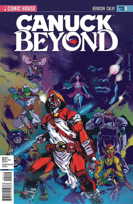 The One Stop Shop Comics & Games Canuck Beyond #1 Cvr A (12/07/2022) LEV GLEASON - COMIC HOUSE