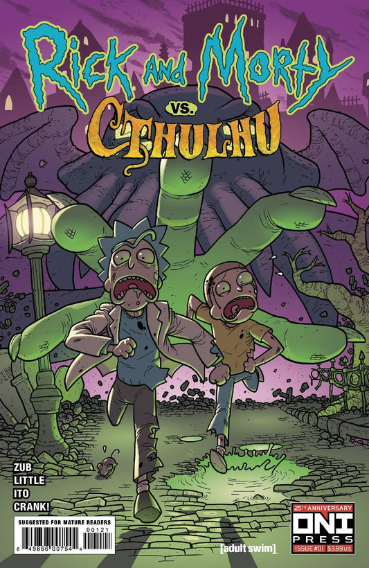 The One Stop Shop Comics & Games Rick And Morty Vs Cthulhu #1 Cvr B Cannon (12/07/2022) ONI PRESS INC.