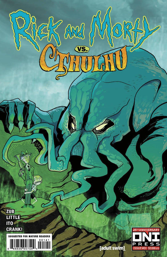 The One Stop Shop Comics & Games Rick And Morty Vs Cthulhu #1 Cvr D Zub (12/07/2022) ONI PRESS INC.