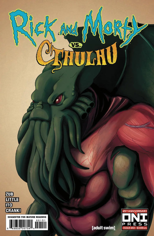 The One Stop Shop Comics & Games Rick And Morty Vs Cthulhu #1 Cvr E Colas (12/07/2022) ONI PRESS INC.