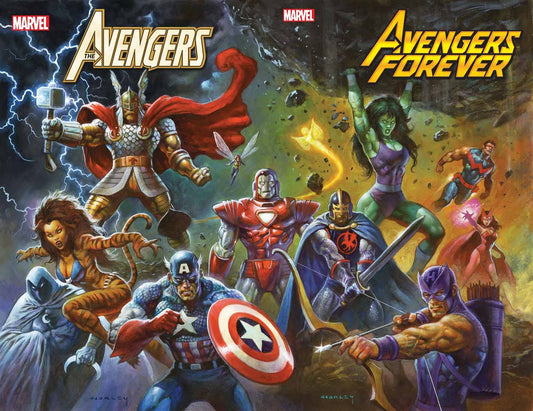 Avengers Forever #13 Horley 80S Avengers Assemble Connect Var (01/18/2023)