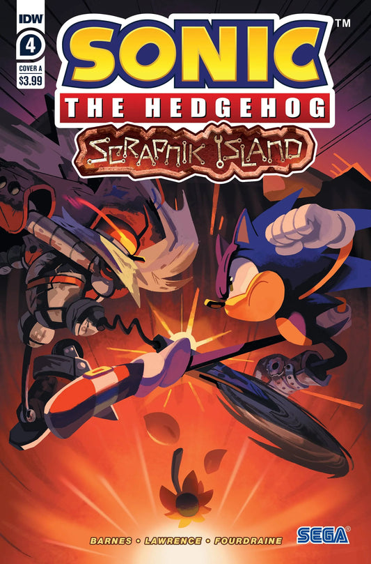 Sonic The Hedgehog Scrapnik Island #4 Cvr A Fourdraine (01/18/2023)
