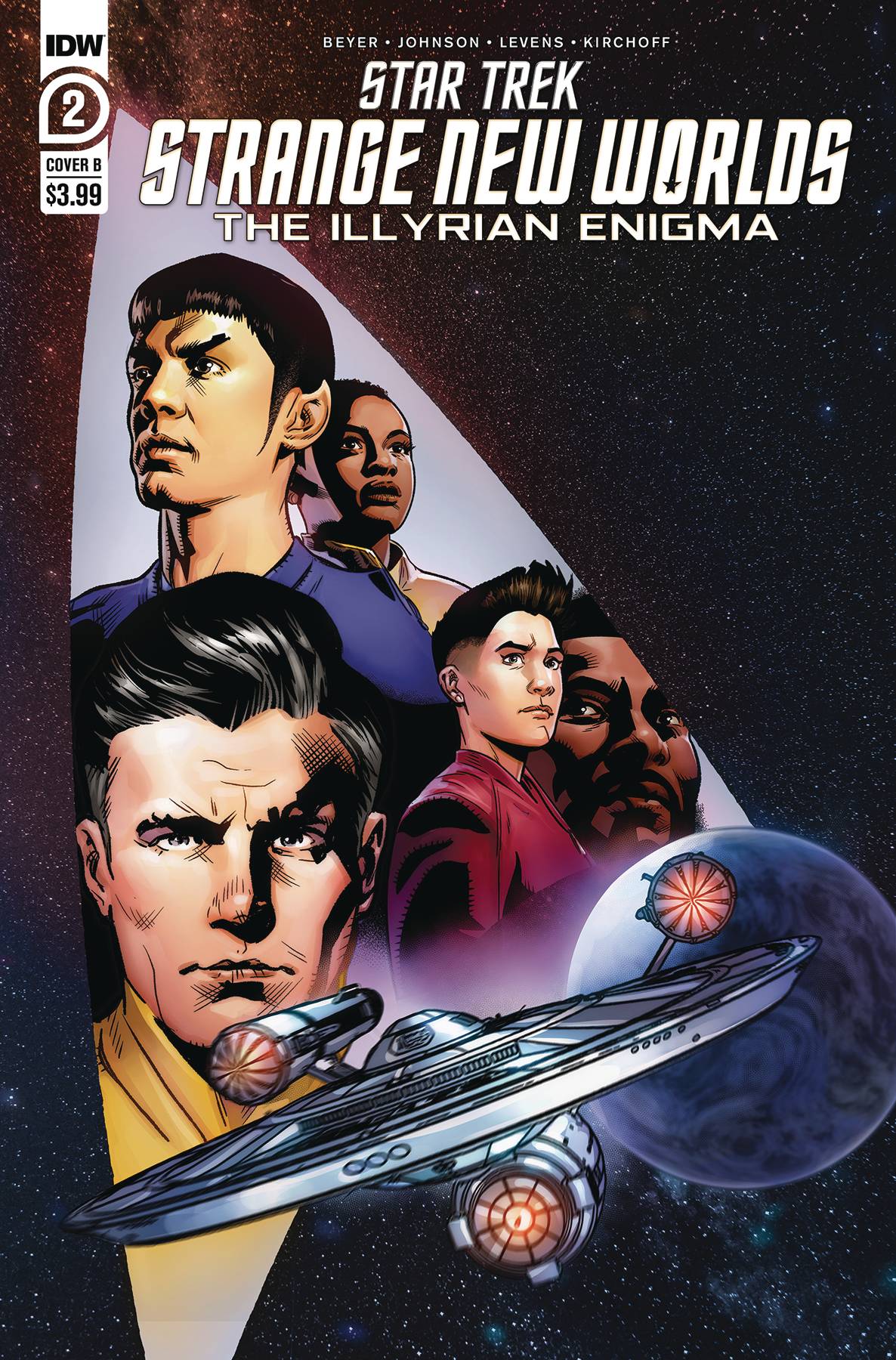 Star Trek Snw Illyrian Enigma #2 Cvr B Mckeown (01/25/2023)