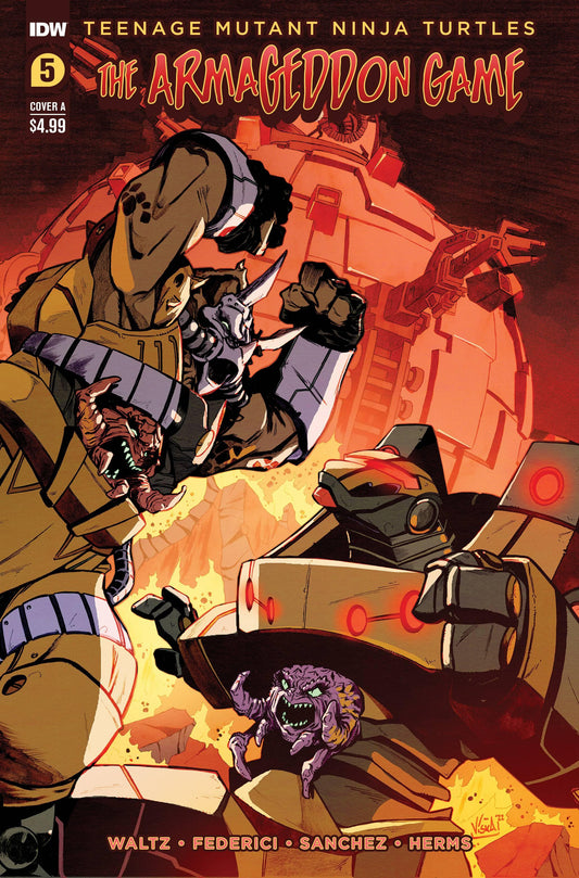 Tmnt Armageddon Game #5 Cvr A Federici (02/15/2023)