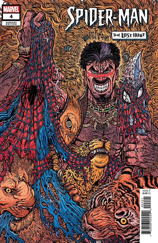 Spider-Man Lost Hunt #4 (Of 5) Wolf Var (02/15/2023)