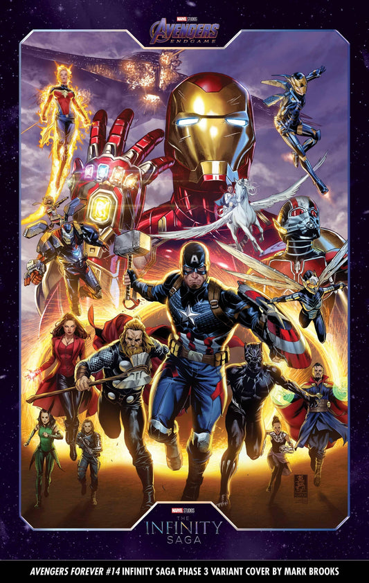 Avengers Forever #14 Brooks Infinity Saga Phase 3 Var (02/15/2023)