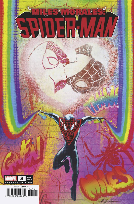 Miles Morales Spider-Man #3 Graffiti Var (02/01/2023)
