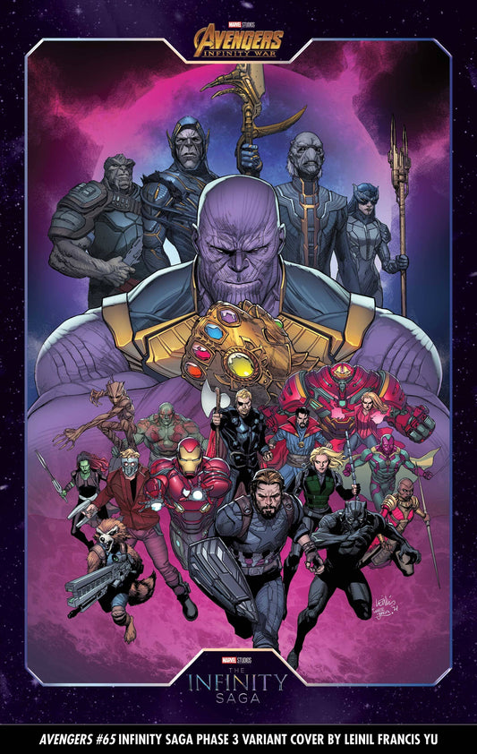Avengers #65 Yu Mcu Phase 3 Var (02/01/2023)
