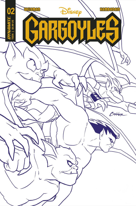 Gargoyles #2 Cvr J 20 Copy Incv Video Packaging (01/11/2023)