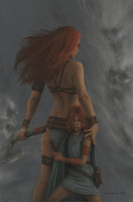 Unbreakable Red Sonja #4 Cvr K 30 Copy Incv Celina Virgin (03/01/2023)