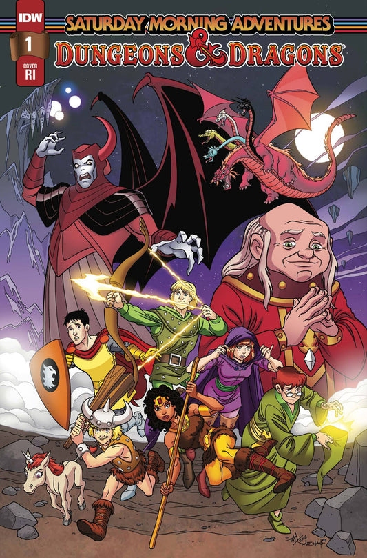 Dungeons & Dragons Saturday Morning Adv #1 Cvr C Levins (03/29/2023)