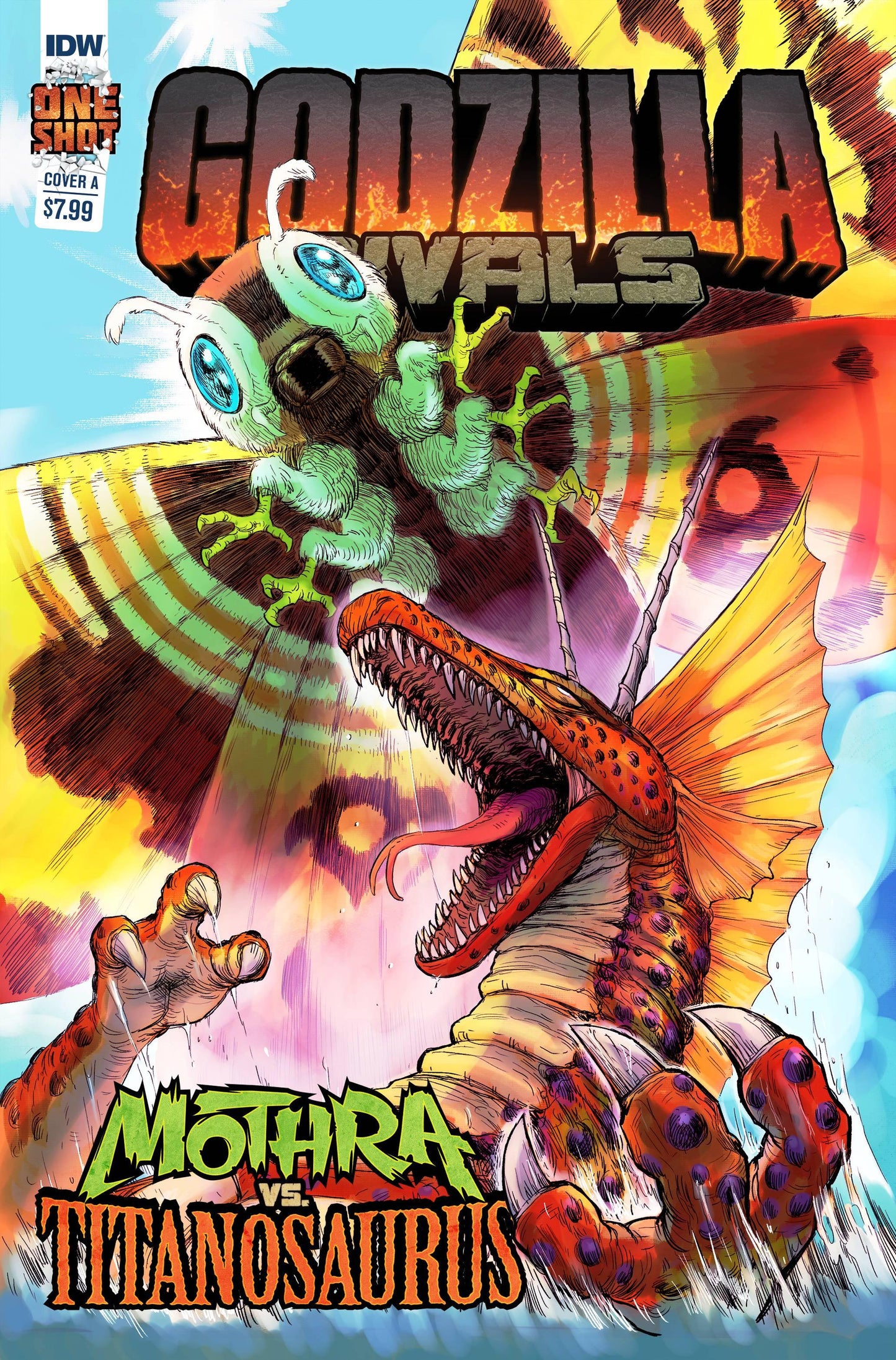 Godzilla Rivals Mothra Vs Titanosaurus Cvr A Wind (Mr) (3/8/2023)