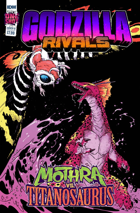 Godzilla Rivals Mothra Vs Titanosaurus Cvr B Campbell (Mr) (3/8/2023)