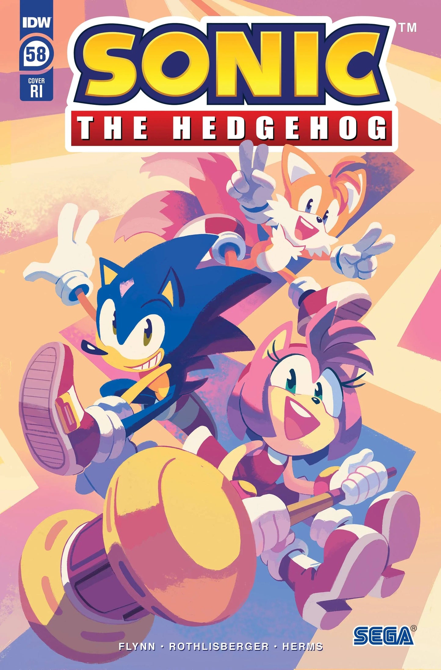 Sonic The Hedgehog #58 Cvr C 10 Copy Incv Fourdraine (03/01/2023)