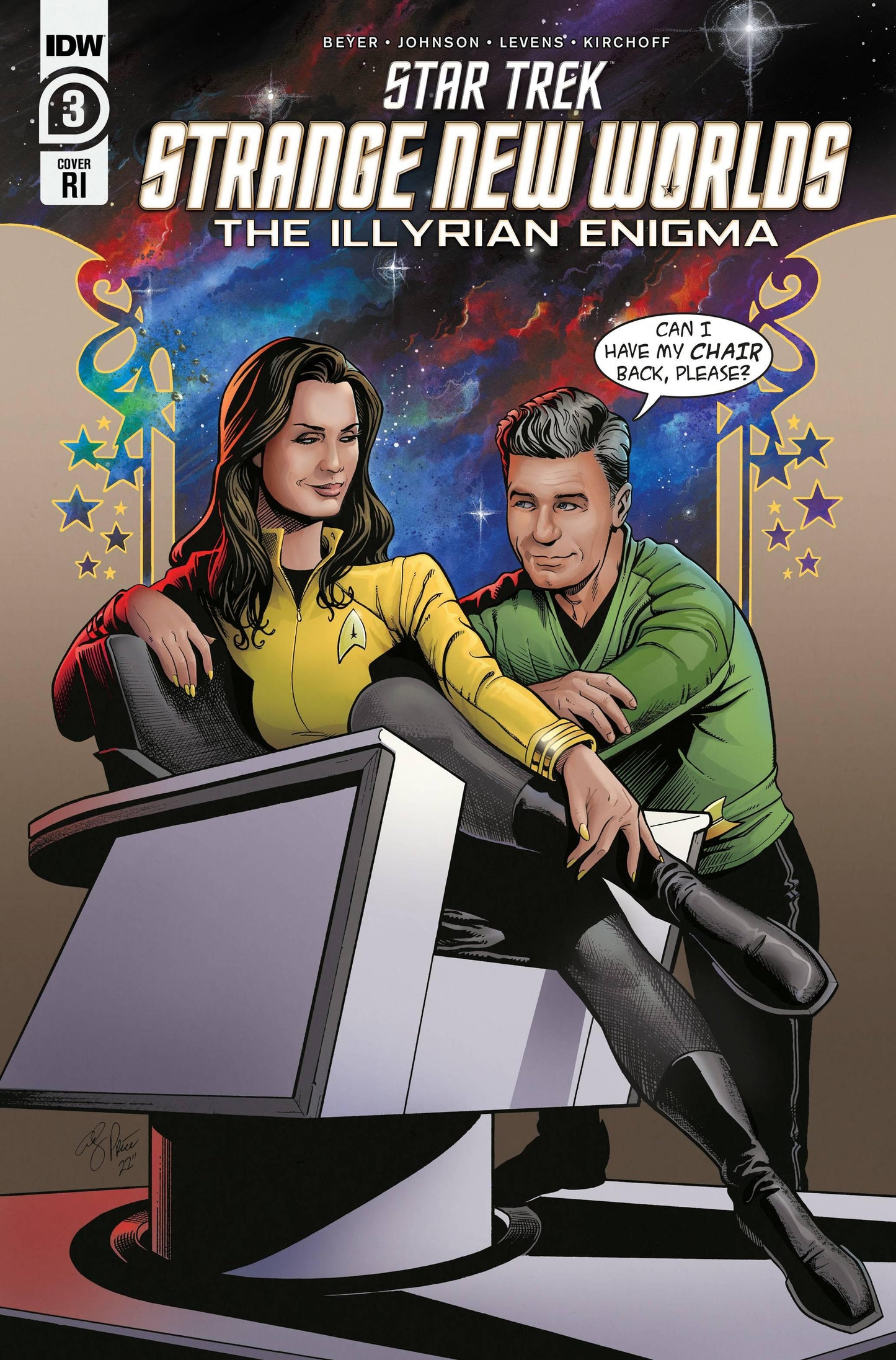 Star Trek Snw Illyrian Enigma #3 Cvr D 25 Copy Incv Price (02/22/2023)