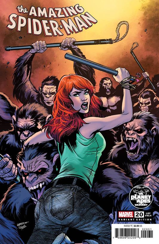 Amazing Spider-Man #20 Lupacchino Planet Of Apes Var (02/22/2023)
