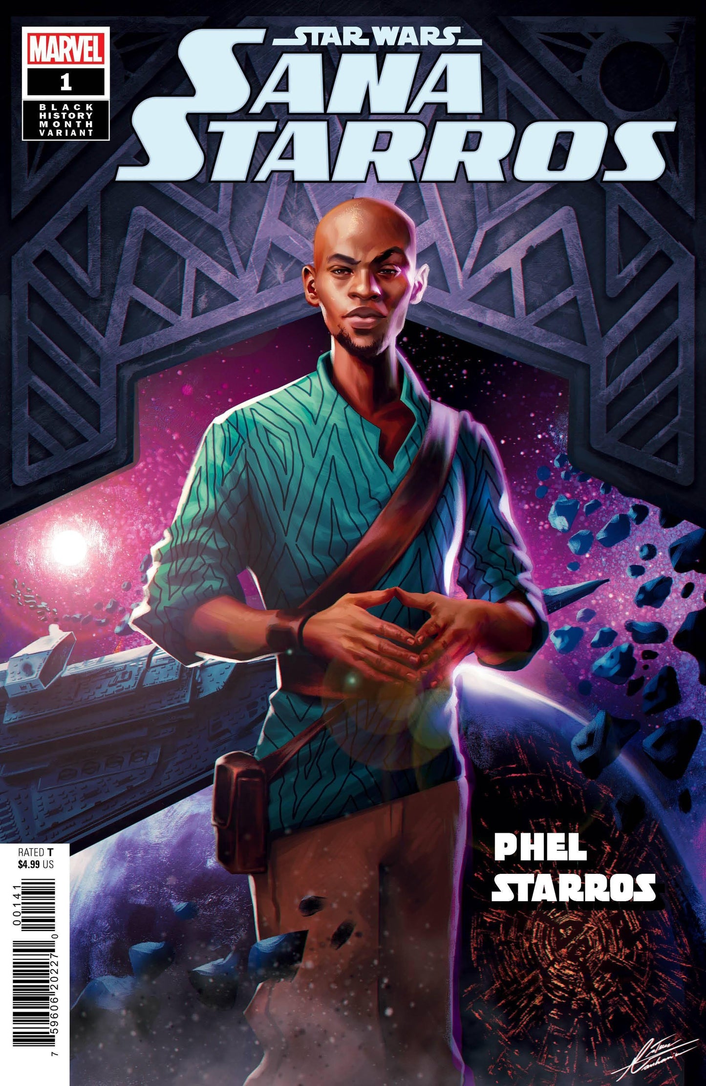 Star Wars Sana Starros #1 Manhanini Black History Month Var (02/01/2023)