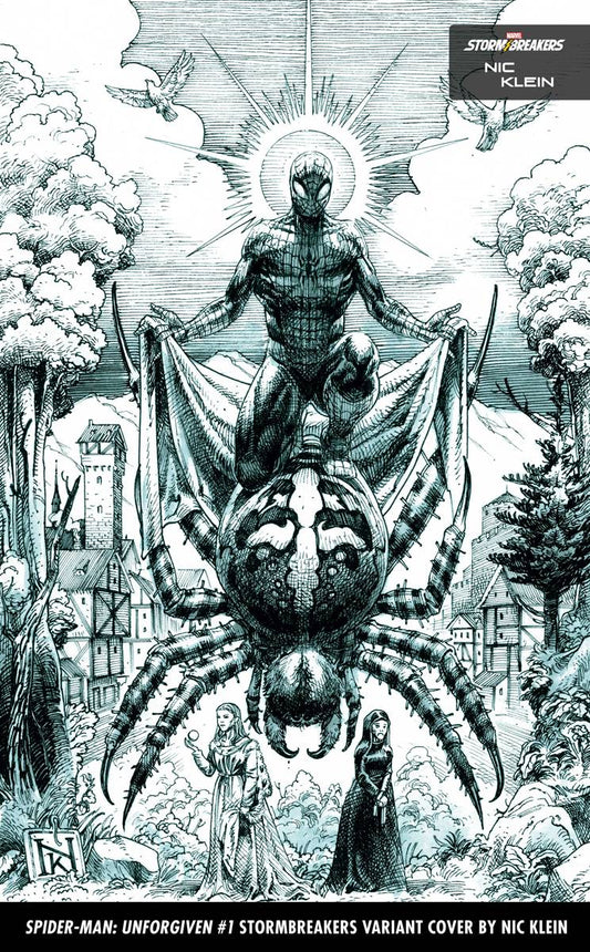 Spider-Man Unforgiven #1 Klein Stormbreaker Var (3/1/2023)