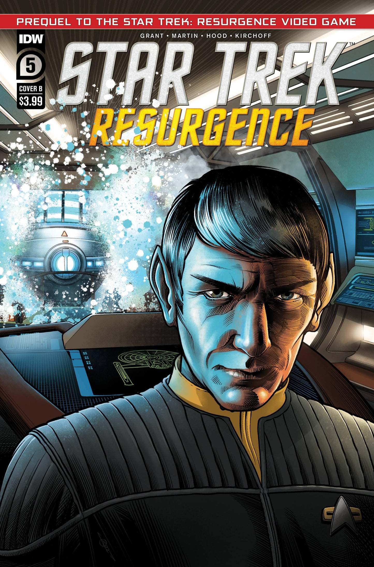 Star Trek Resurgence #5 - Cvr B Gray (Mr) (03/15/2023)