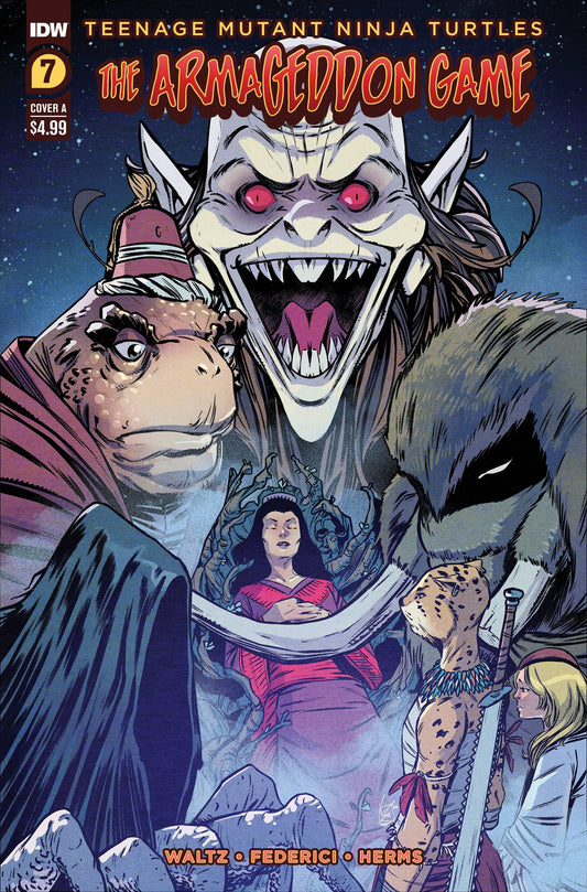 Tmnt Armageddon Game #7 Cvr A Federici (04/26/2023)