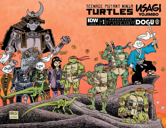 Tmnt Usagi Yojimbo Wherewhen #1 Cvr A Sakai (04/12/2023)