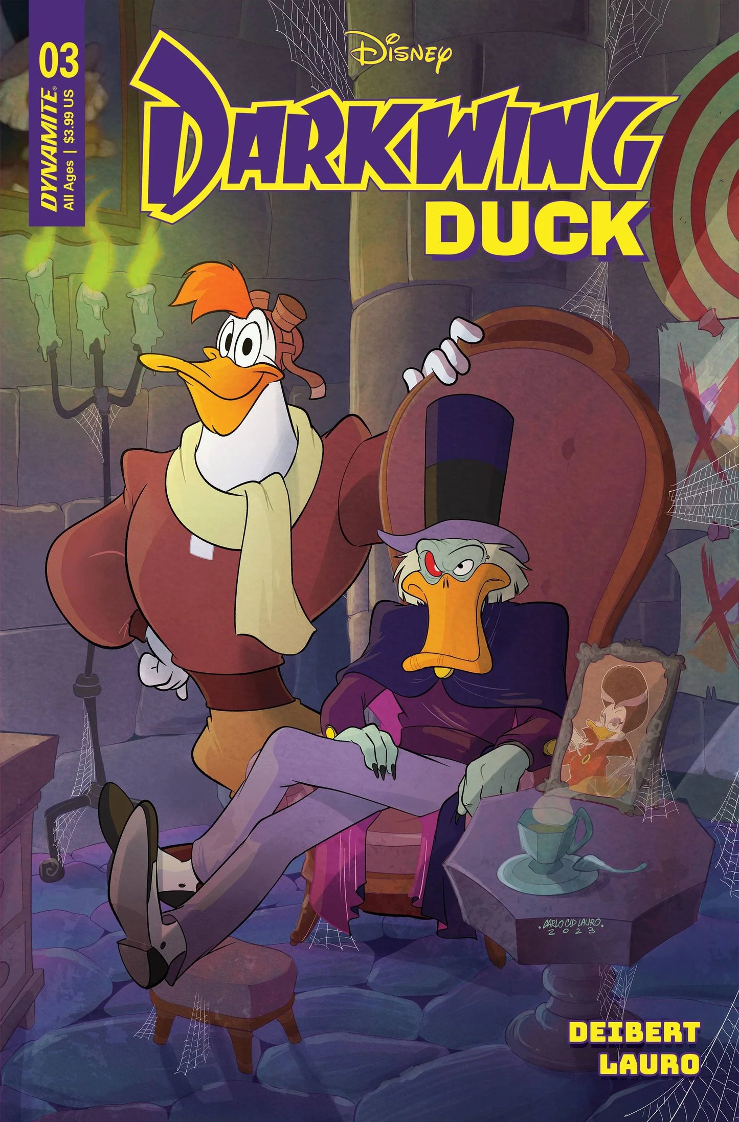 Darkwing Duck #3 Cvr F 10 Copy Incv Lauro Original (03/15/2023)