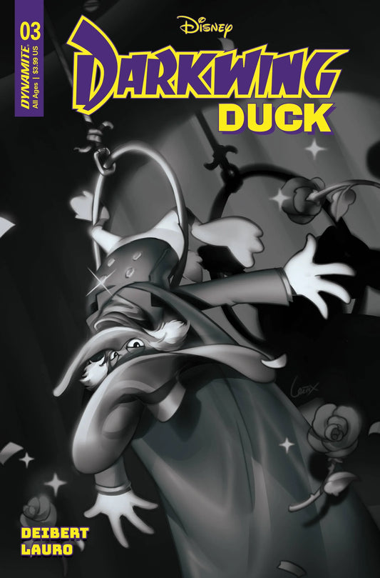 Darkwing Duck #3 Cvr H 15 Copy Incv Leirix B&W (03/15/2023)