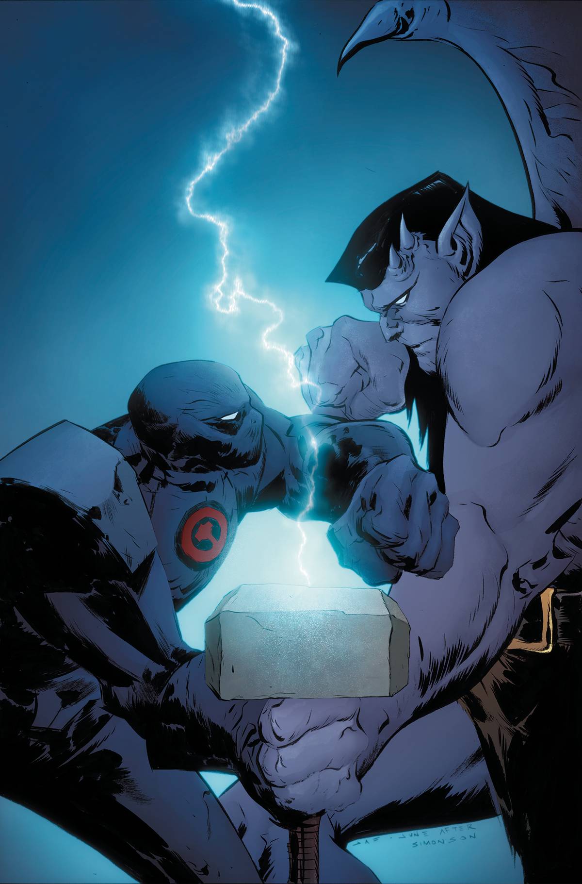 Gargoyles #4 Cvr P 100 Copy Incv Lee Virgin (03/22/2023)