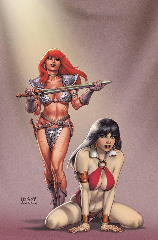 Vampirella Vs Red Sonja #5 Cvr J 25 Copy Incv Linsner Virgin (03/08/2023)