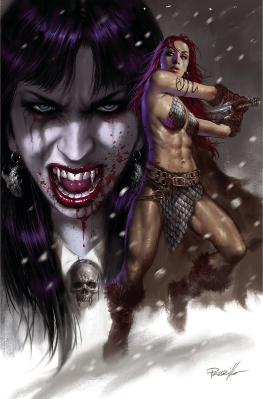 Vampirella Vs Red Sonja #5 Cvr K Parrillo Ltd Virgin (C: 0-1 (03/15/2023)