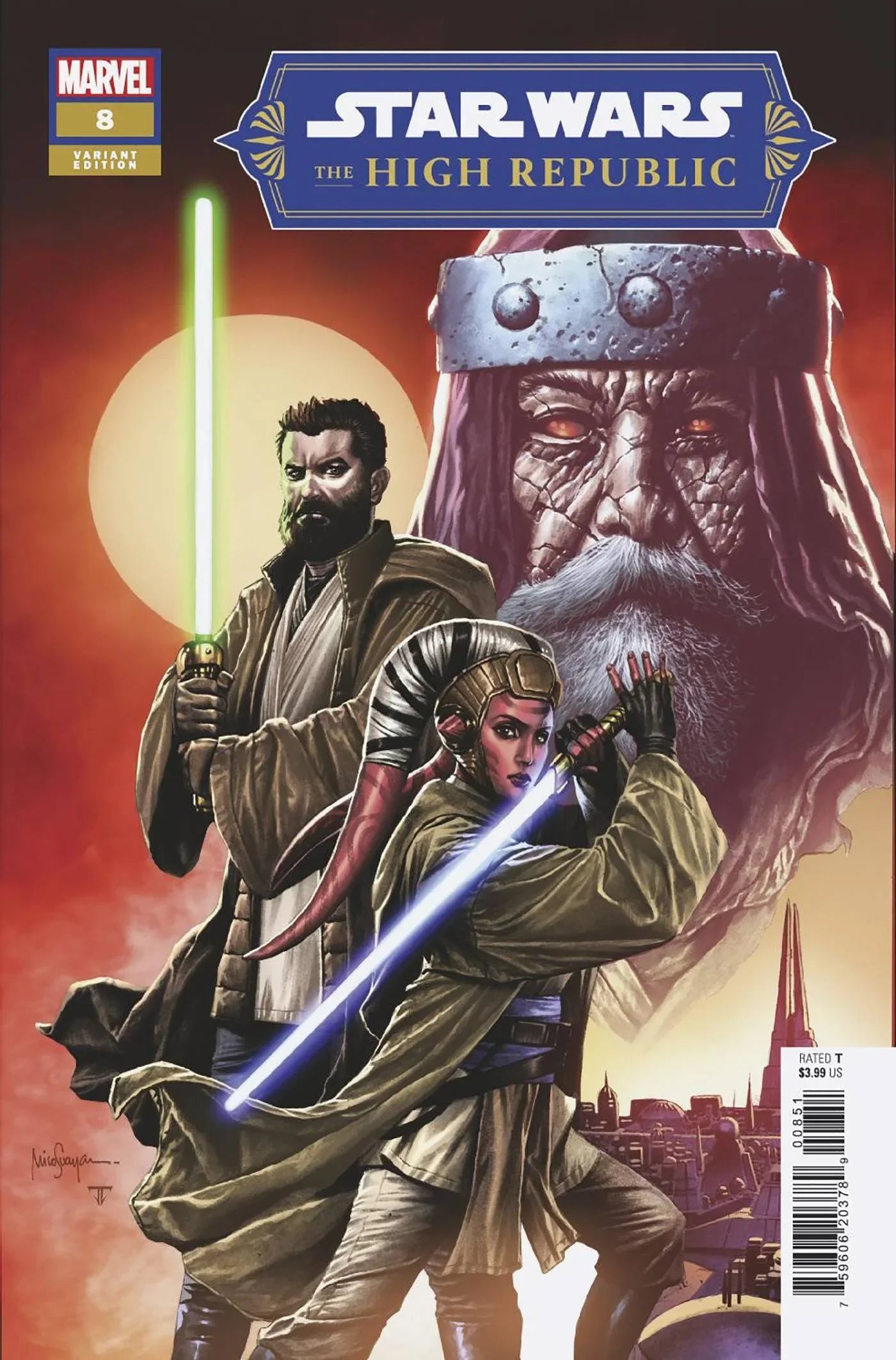 Star Wars High Republic #8 25 Copy Incv Var Suayan Var (04/12/2023)