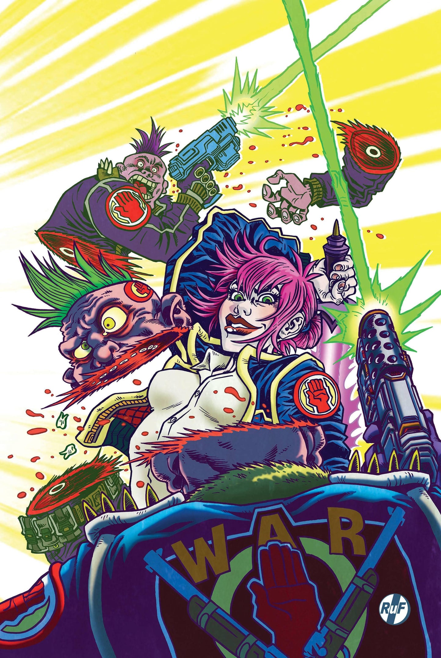 Gryffen #1 (Of 6) Cvr H Dayglo Virgin Var (04/12/2023)