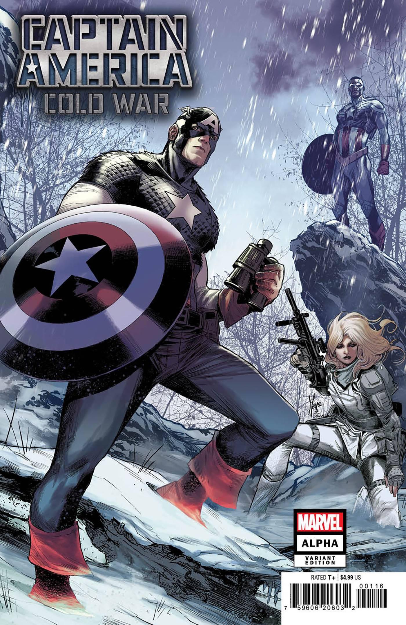 Captain America Cold War Alpha #1 25 Copy Inc Checchetto Var (04/12/2023)