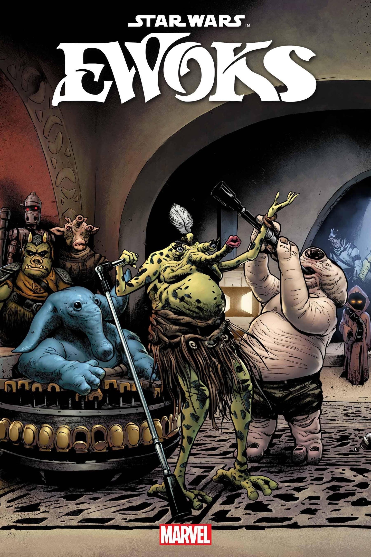 Star Wars Return Of The Jedi Ewoks #1 Garbett Connecting Var (04/12/2023)