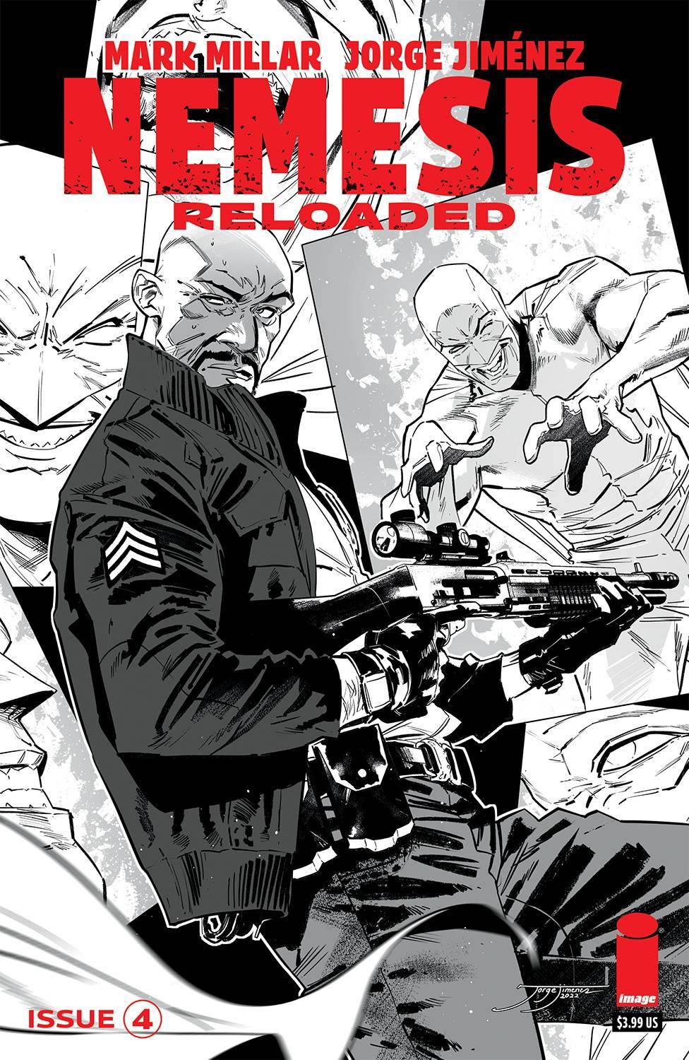 Nemesis Reloaded #4 (Of 5) Cvr B Jimenez B&W (Mr) (04/12/2023)