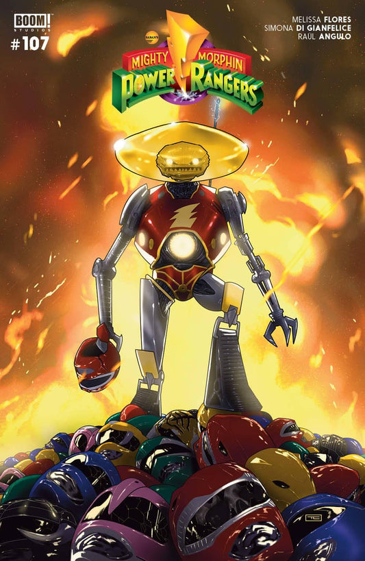 Mighty Morphin Power Rangers #107 Cvr A Clarke (C: 1-0-0) (04/19/2023)