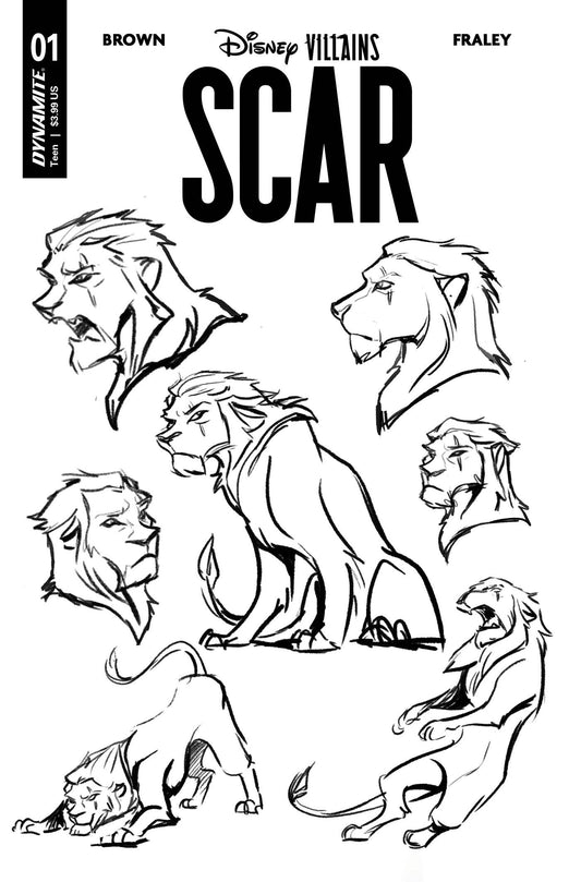 Disney Villains Scar #1 Cvr J 20 Copy Incv Character Desgin (04/05/2023)