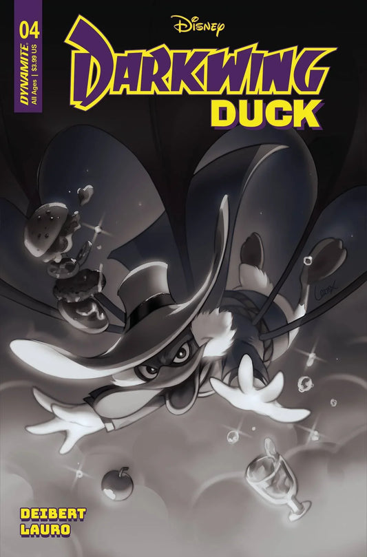 Darkwing Duck #4 Cvr H 15 Copy Incv Leirix B&W (04/19/2023)