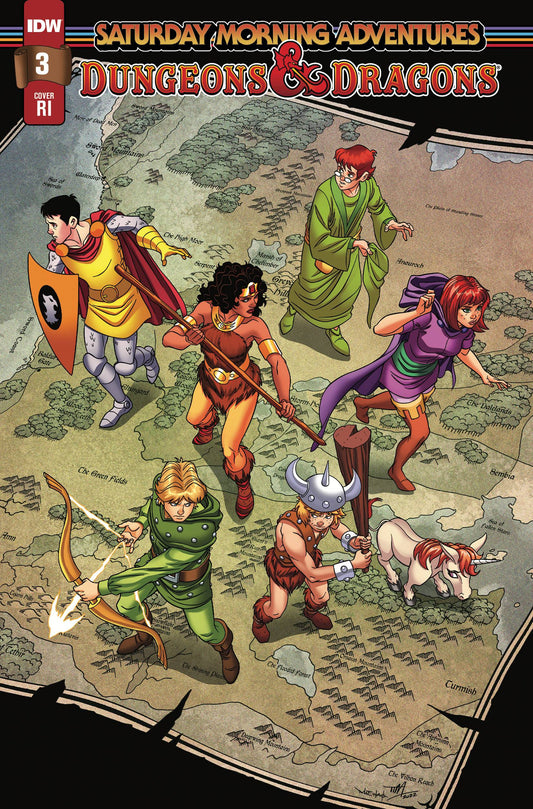 Dungeons & Dragons Saturday Morning Adv #3 Cvr C 10 Copy Inv (05/24/2023)