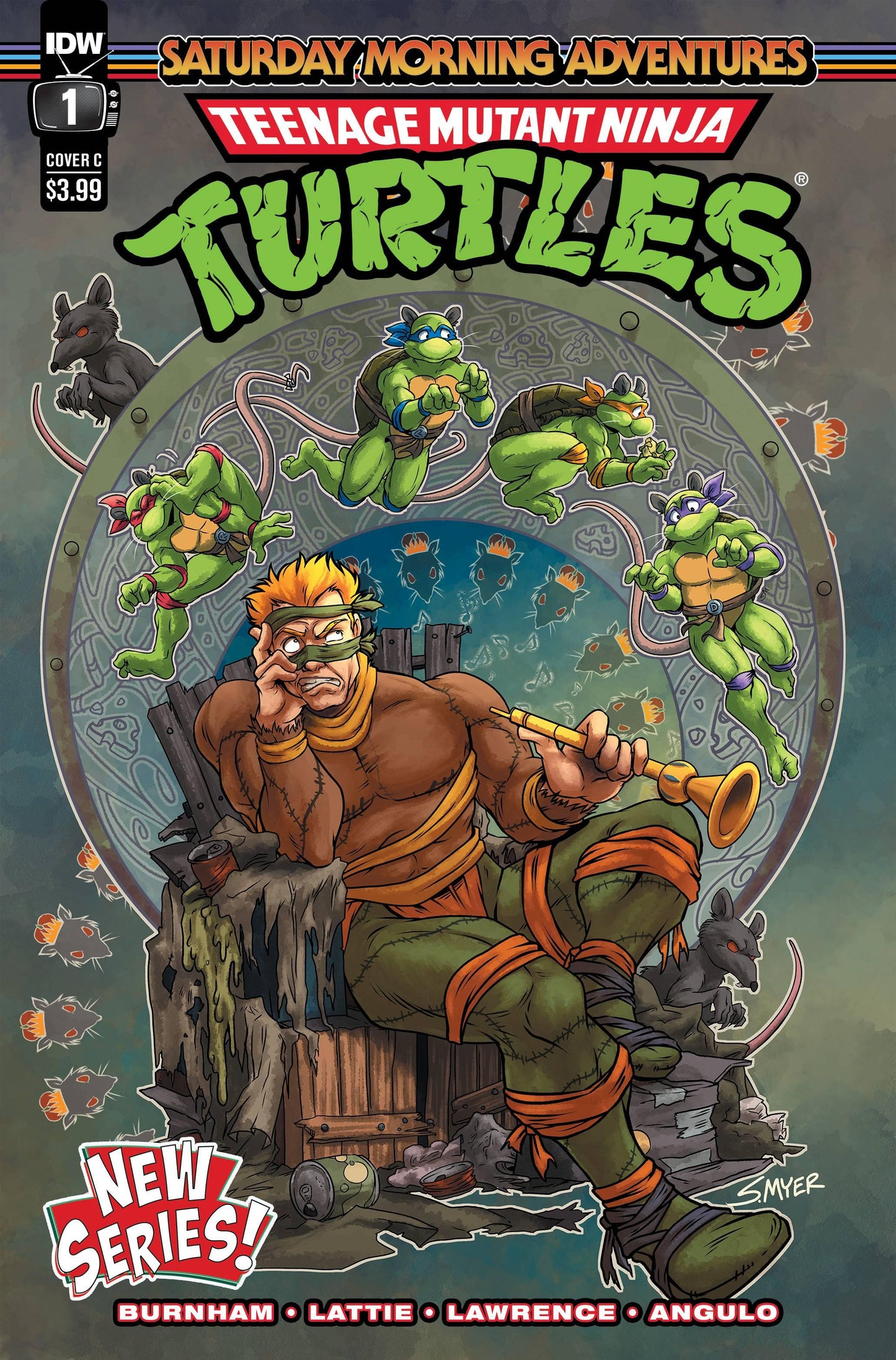 Teenage Mutant Ninja Turtles Saturday Morning Adventure Continued #1 Cover C Myer (05/31/2023)