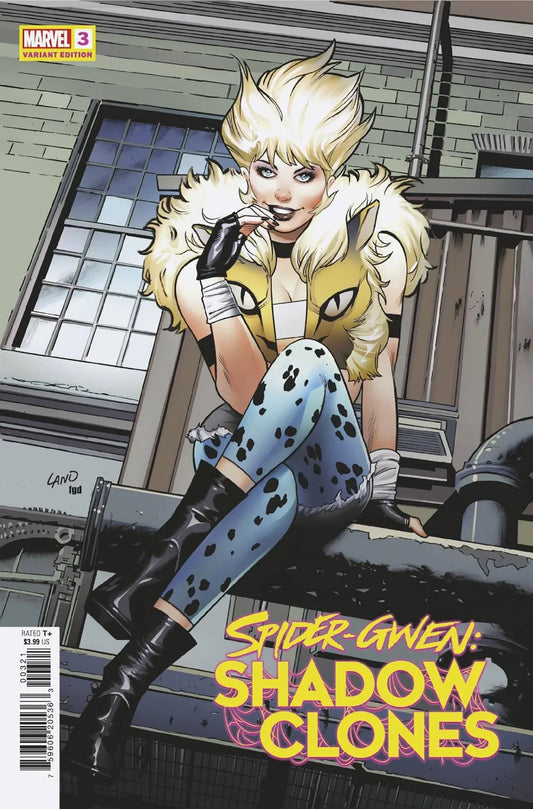 Spider-Gwen Shadow Clones #3 - Land Var (05/10/2023)