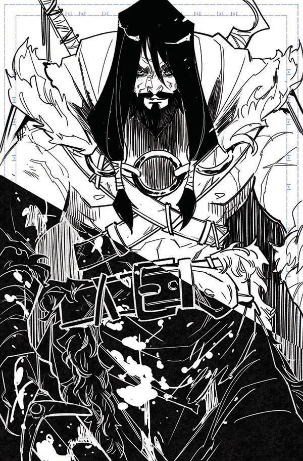 Mighty Barbarians #2 Cvr I 50 Copy Durso Line Art Incv (Mr) (05/17/2023)