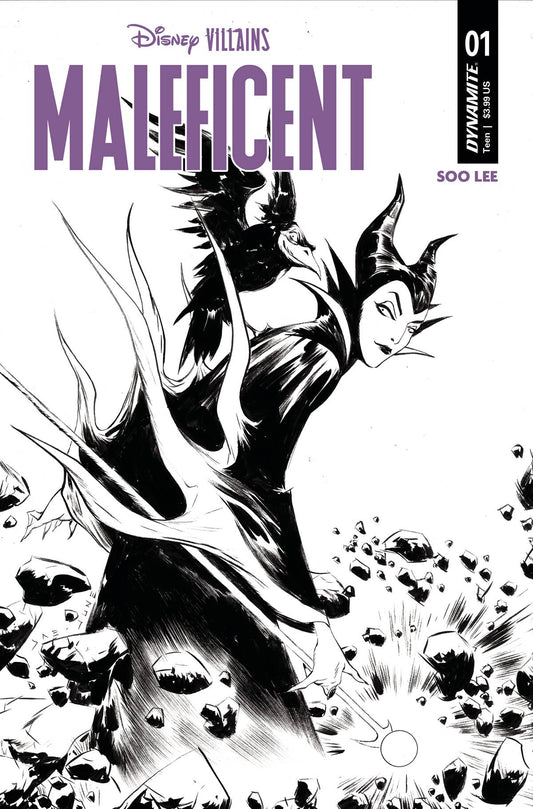 Disney Villains Maleficent #1 Cvr I 15 Copy Incv Lee B&W (05/17/2023)