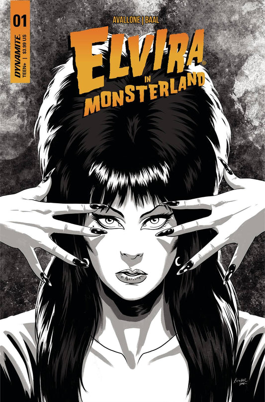Elvira In Monsterland #1 Cvr F 10 Copy Baal B&W (05/17/2023)