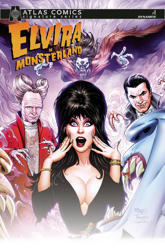 Elvira In Monsterland #1 Cvr L Atlas Ed Elvira Sgn (C: 0-1-2 (06/07/2023)
