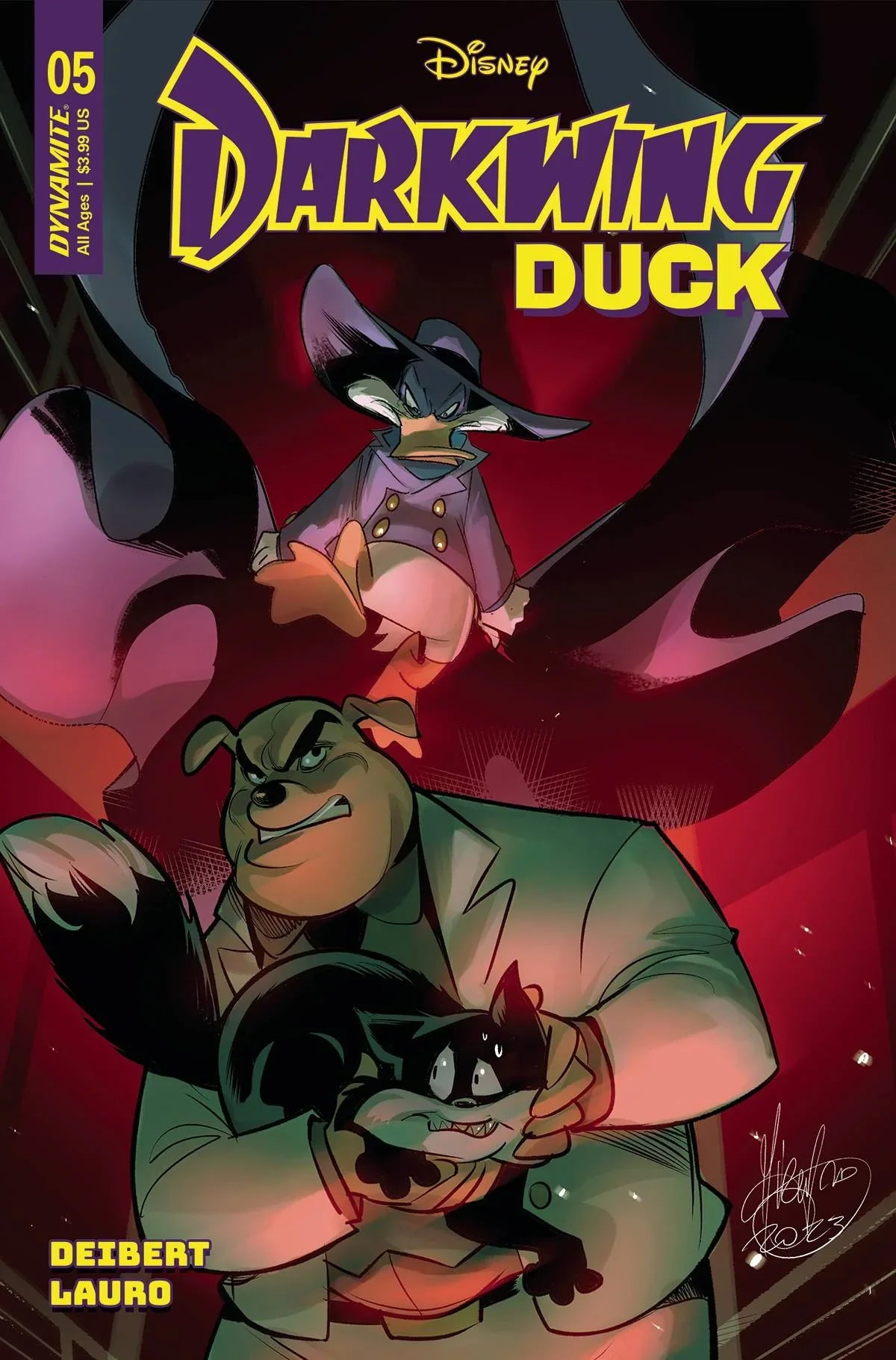 Darkwing Duck #5 Cvr B Andolfo (05/24/2023)