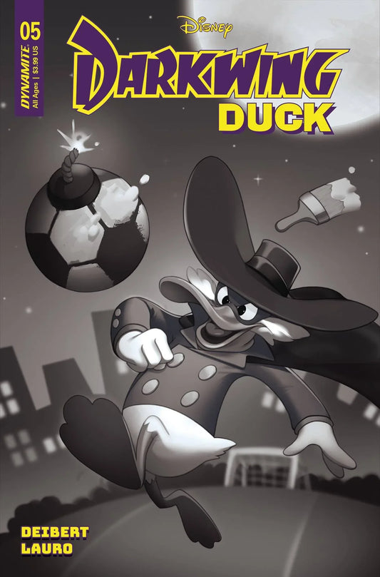 Darkwing Duck #5 Cvr G 10 Copy Incv Leirix B&W (05/24/2023)