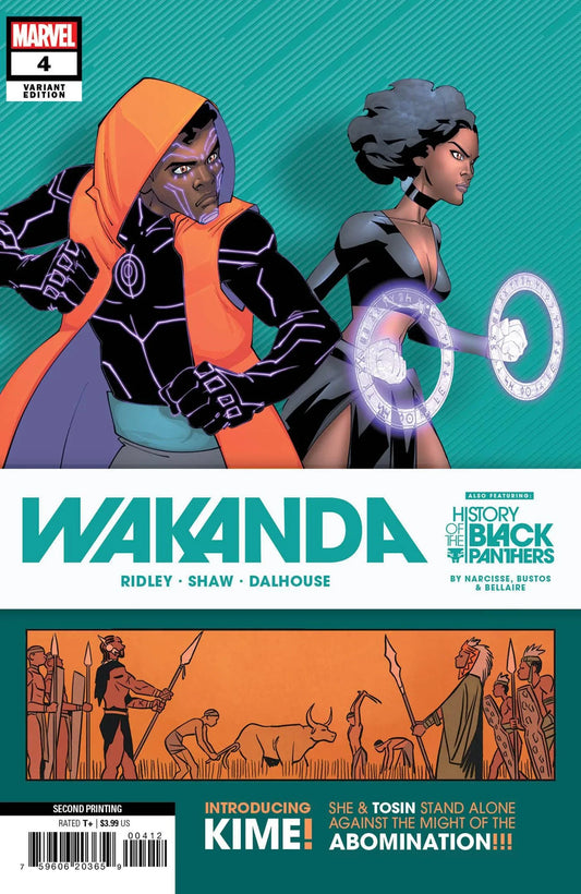 Wakanda #4 (Of 5) 2nd Ptg Shaw Bustos (03/08/2023)